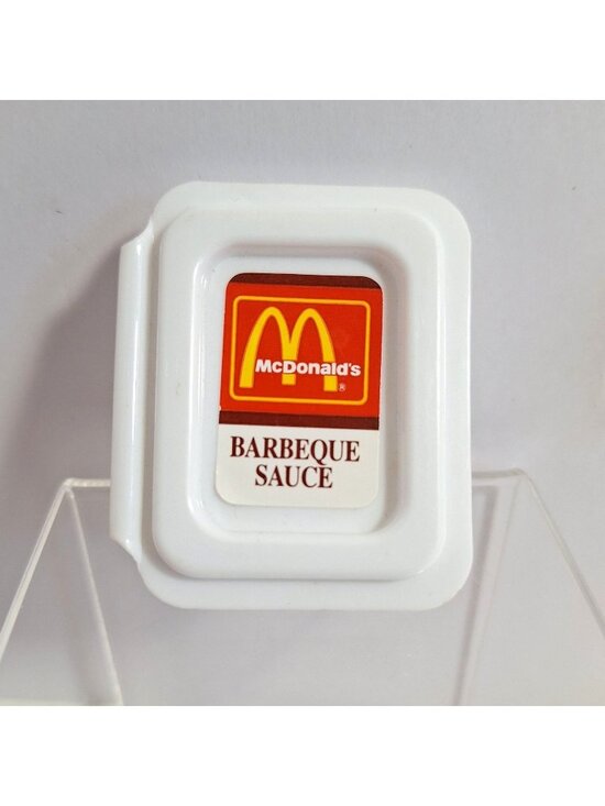 McDonald's Other - McDonalds Barbeque Sauce Pretend Play Fast Food Happy Meal CDI Vintage